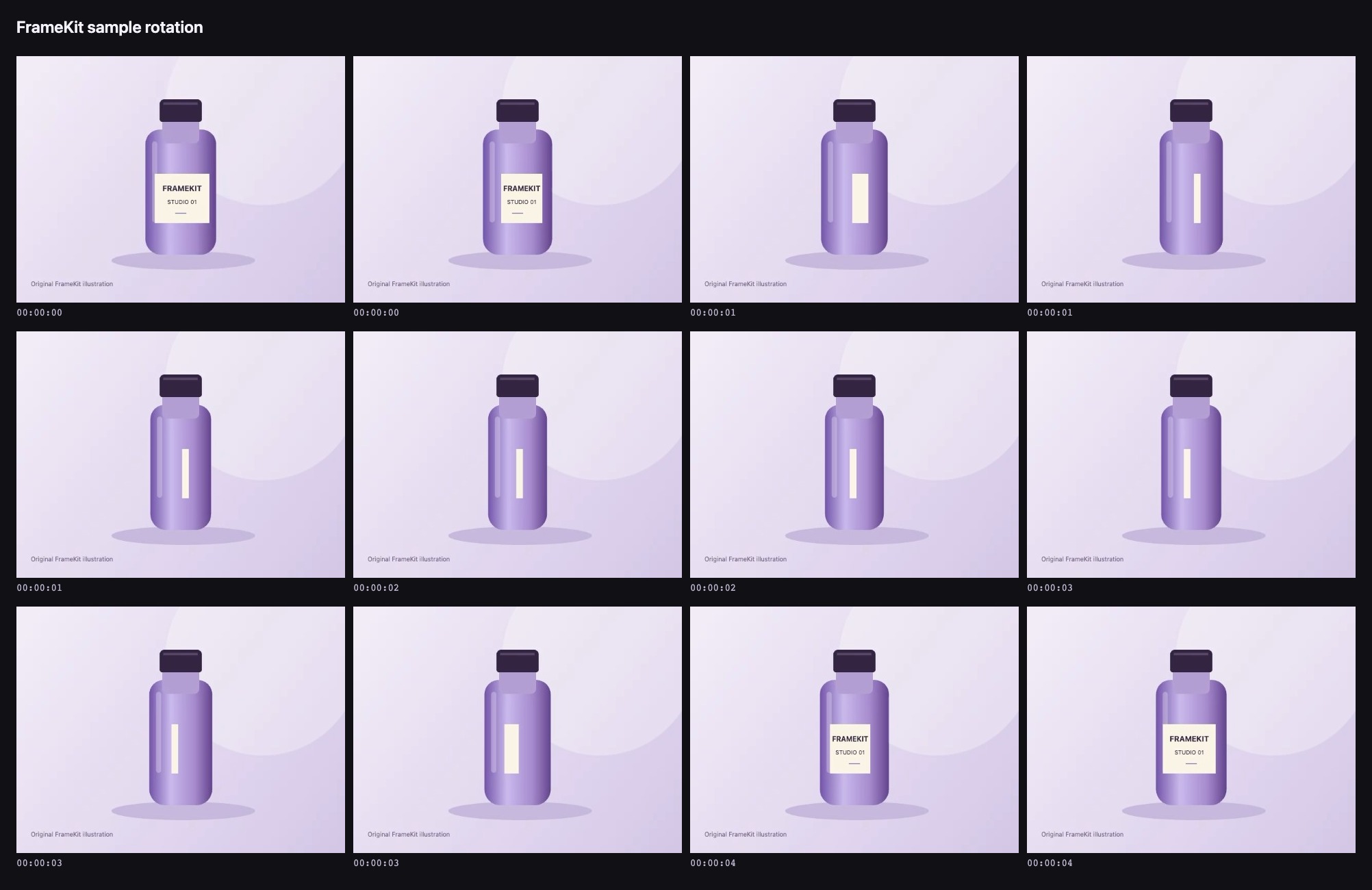 Contact Sheet